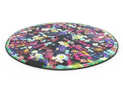 Love Rug Low-poly 3D model