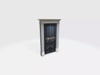 Door 2 Low-poly 3D model