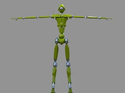 robot 7 3D model