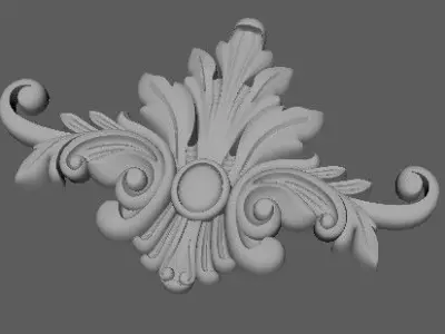 Decor for furniture 3D model 41