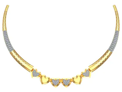 070 - Fancy Necklace for Women 3D print model