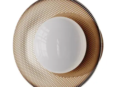 Bezel Sconce Wall lamp 3D model