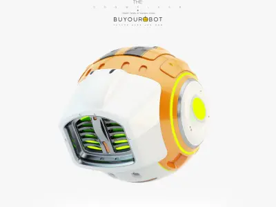 Dog walker V bot  3D model