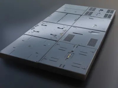 sci fi asset 3D model