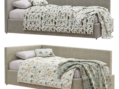 Bed Mercury 3D model