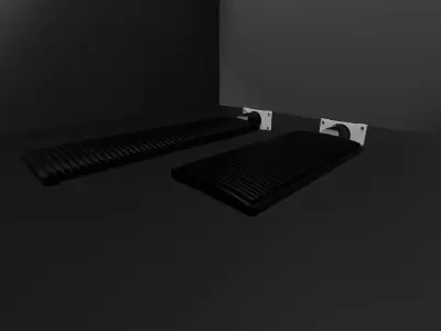 Led Lamp Street Free 3D model