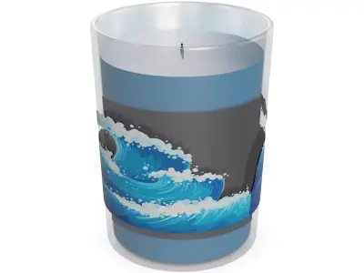 Solid WC cleaners - air fresheners Air Freshener Low-poly 3D model