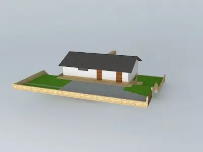 House of brko Free 3D model