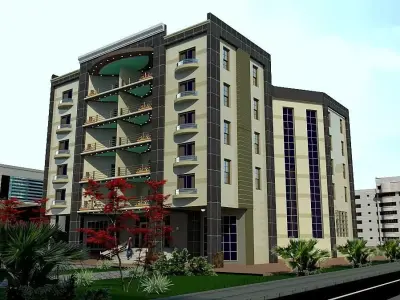Building Exterior 3D model buy