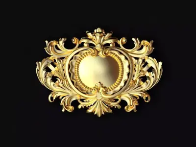 dekor ornament 3D model 150