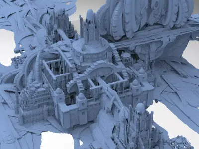 Atlantis Coral City 2 3D model
