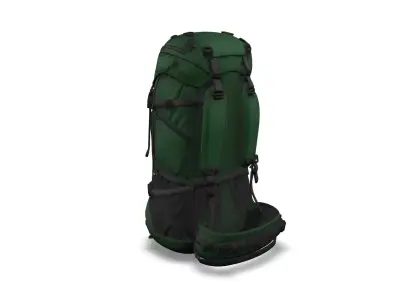 Camping  Pack 3D Model Pack 9 models Low And High Poly  Low-poly 3D model