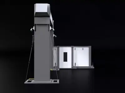 Border X-Ray Gate 3D model