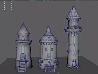 Castle 3D model
