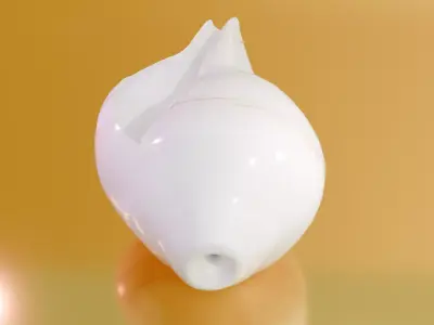 Shankh Architectural Decoration Low-poly 3D model