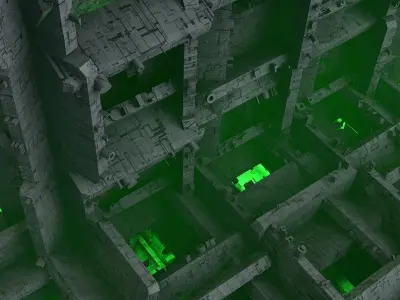 Sci-Fi Shapes Vixius The Sign of Vitality 3D model