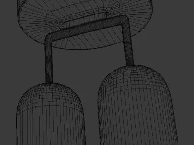 Bath lamp 3D model