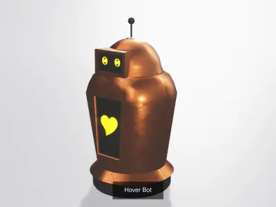 Robot Collection 3D Model Pack