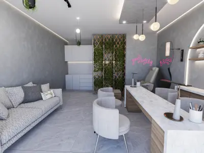 Nails Studio 3D model