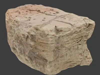 Eva Stone Low-poly 3D model