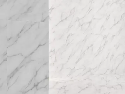 White Marble Calacatta Light Porcelain Tile 26 Texture