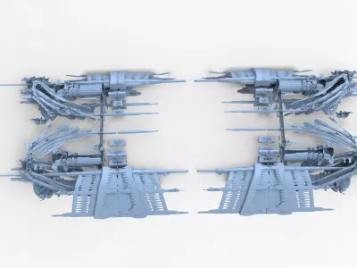 Eclipse Sunken battleship array 2 3D model