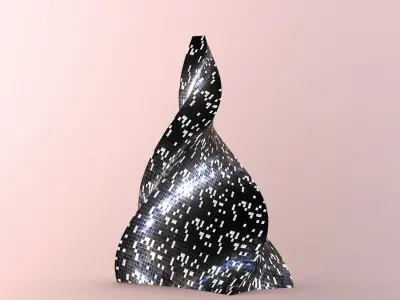 Futuristic Skyscraper 3D model