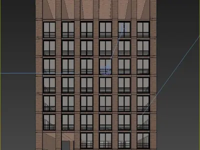 Office Building 3D model 437