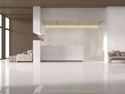 INTERIOR SCENE OF RECEPTION AREA 3D model