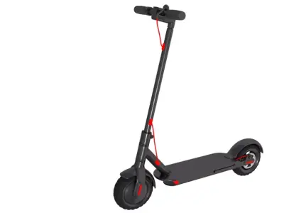 Electric scooter 3D model by turbosg789