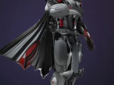 3D Robot Character 3D model