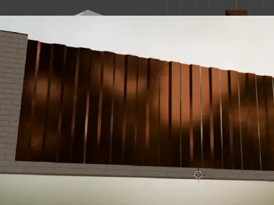 Wall Material of Art Low-poly 3D model