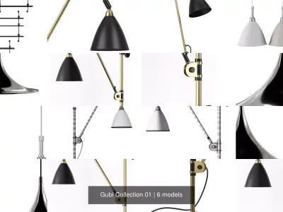 Gubi Collection 01 3D Model Pack
