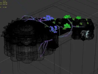 New Village - birth point -1 3D model