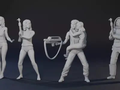 Ellen Ripley 3D print model