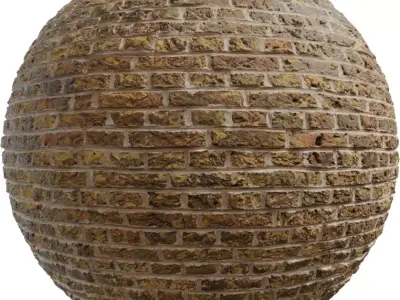 London Stock Brick Wall PBR Texture Texture