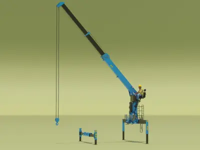  Mobile Telescopic Crane with Operator 