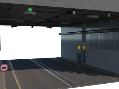Tileable Tunnel 3D model