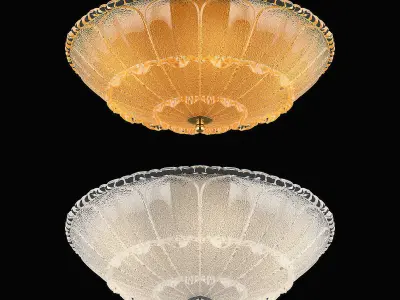 82026x Zucche Lightstar Ceiling Lamp 3D model