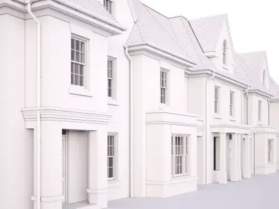 British House Broadoaks B1 3D model