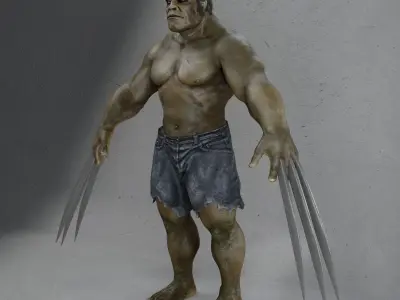 Loggner Not Rigged 3D model