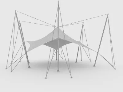 Membrane Tensile 2 3D model