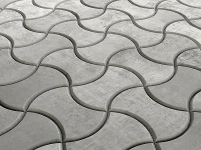 Paving color lecalo n3 3D model