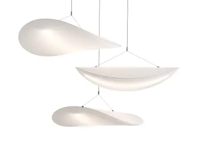 Tense pendant lamp by NewWorks 3D model