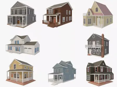 House Collection 2 3D model