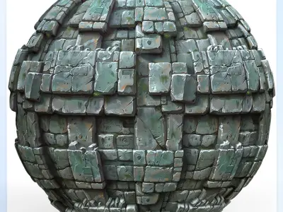 Stylized Wall Seamless Texture Texture shop
