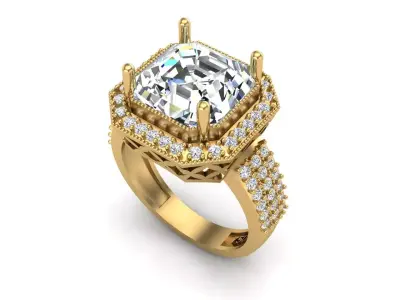 Jewelry ring 191 3D print model purchase