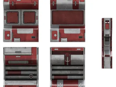 Sci-Fi elements 1 3D model