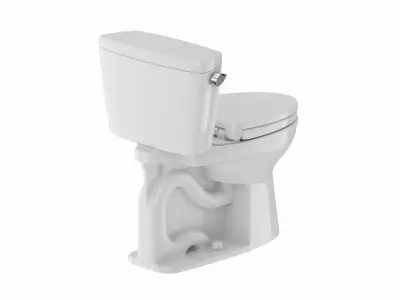 TOTO Drake Two-Piece Toilet 3D model