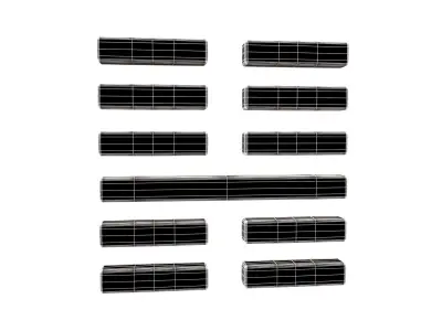 I Ching Hexagrams 15 qian v1 001 Low-poly 3D model